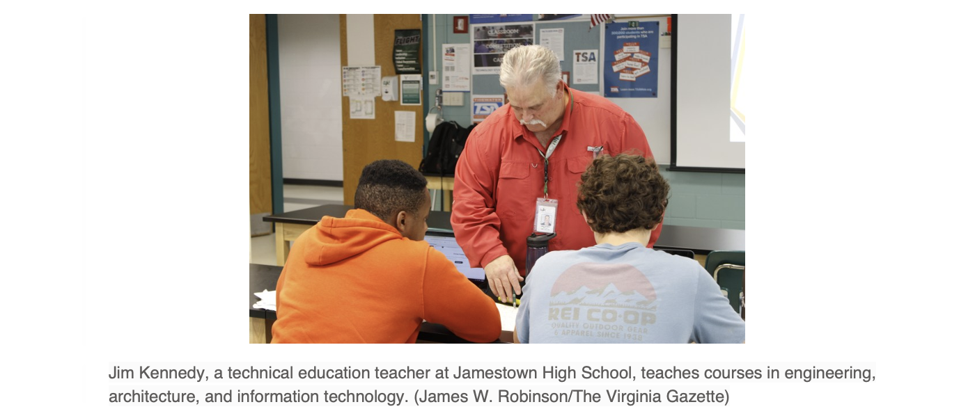 WJCC school division looks at college and technical career education options